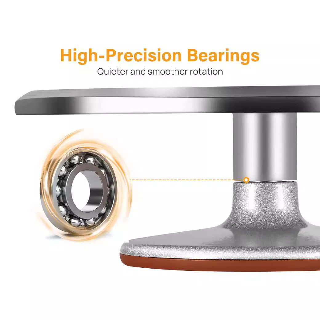 12 Inch DIY Baking Tool Decorative Cake Turntable Non-Slip Bottom Cake Stand