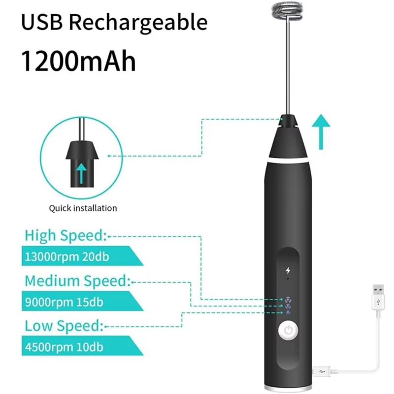 Best-Selling Electric Milk Frother and Steamer Frother Milk Electric Top Rated Electric Milk Frother