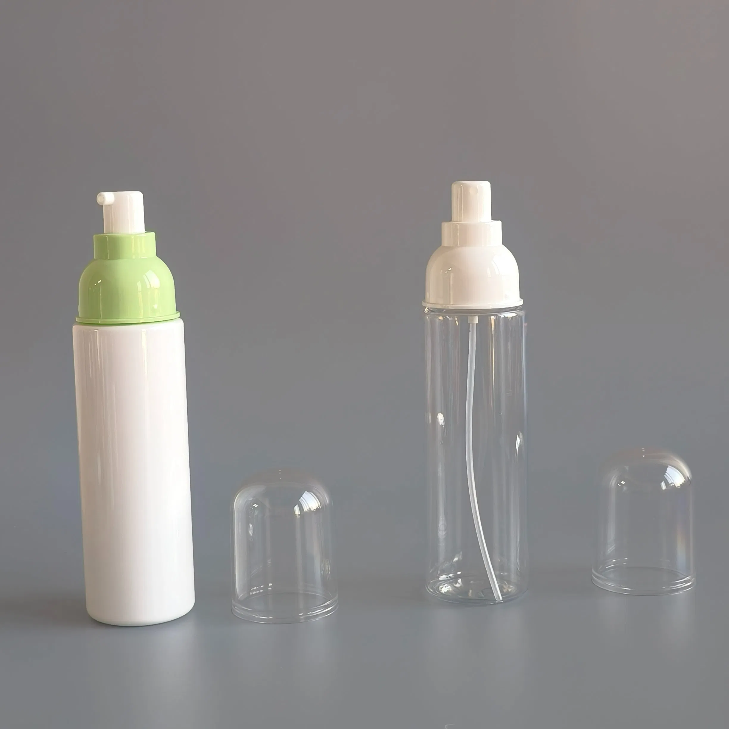 Factory Hot Sale Cream and Sprayer Set Bottle Set with Full Cap