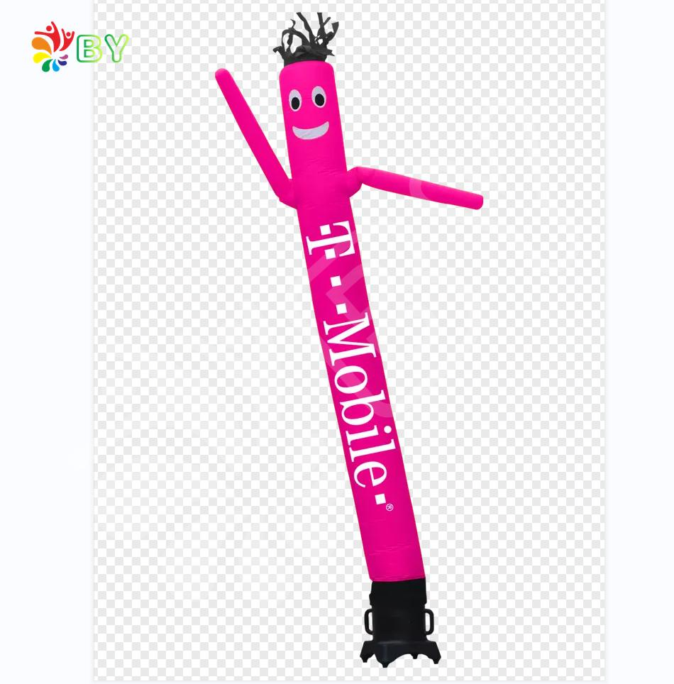 Boyan Custom Made Sky Dancer Wacky Waving Inflatable Tube Guy Lighting Air Dancer