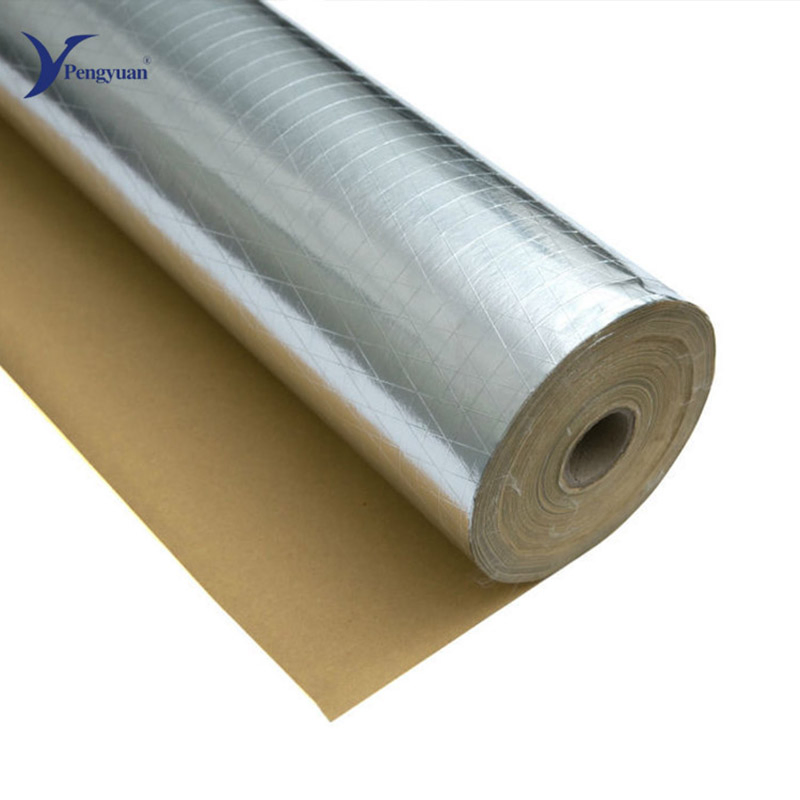Reinforced Flame Retardant Aluminium Foil Scrim Kraft Fsk Facing Paper