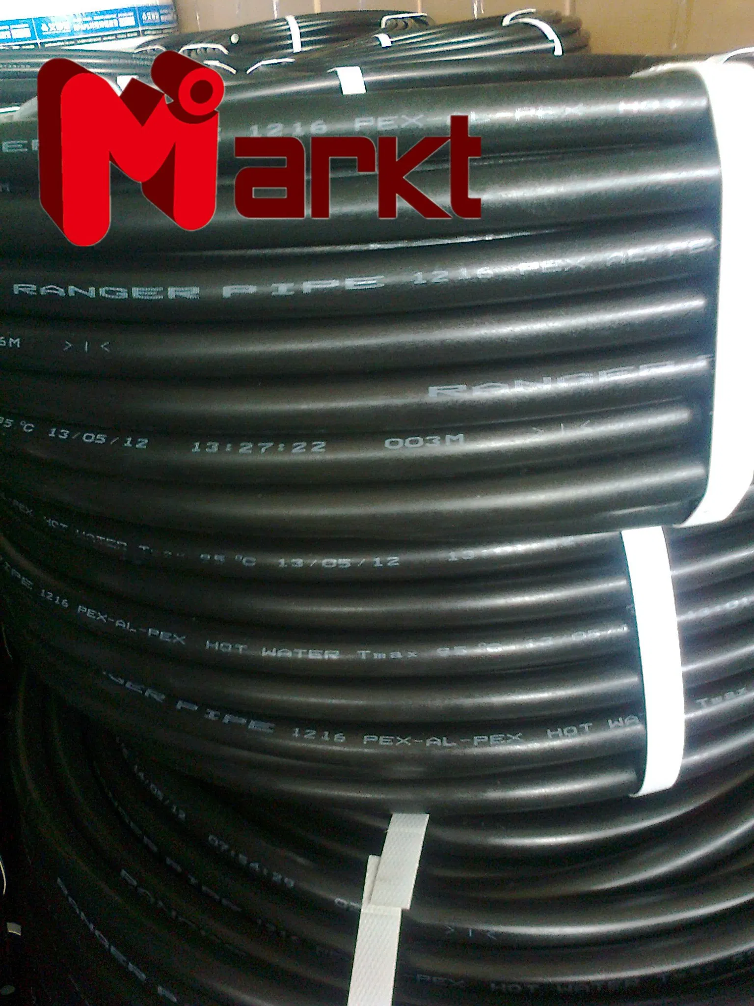 Труба PE-Al-PE 5 слоев для газа, 16x2.0 мм