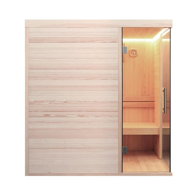 Домашняя сухая сауна Hydrorelax из массива дерева на 3-5 человек