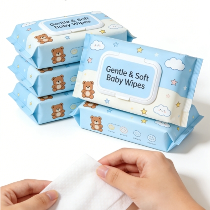 Factory Wholesale Customized OEM ODM Service Available Baby Wet Wipes