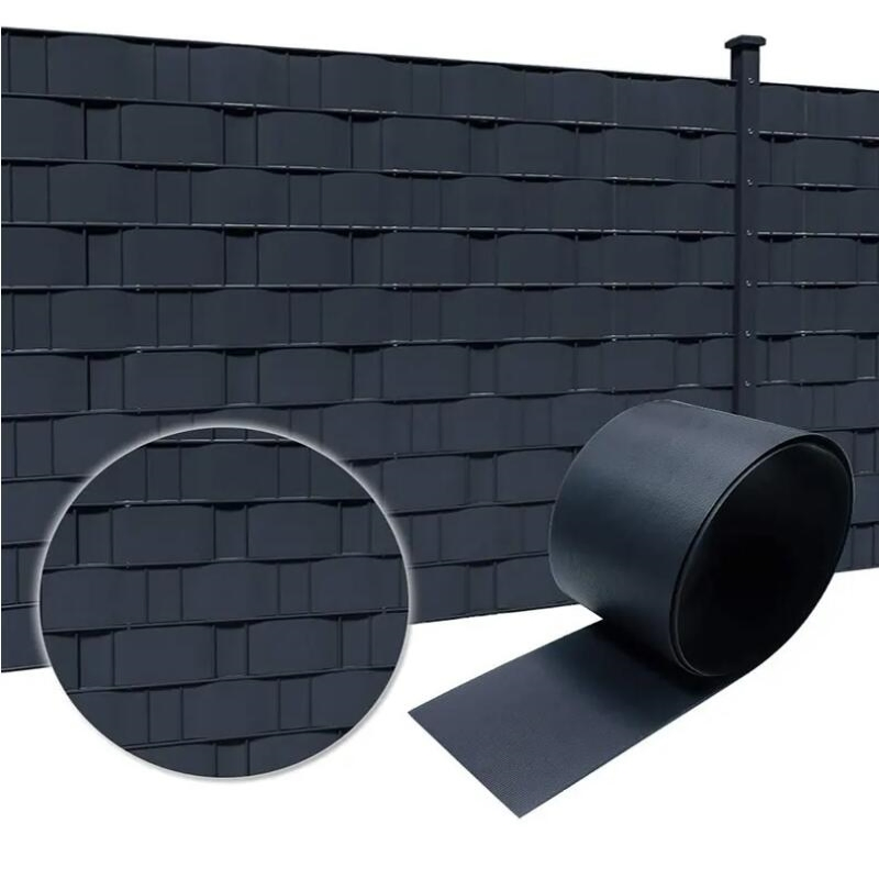 450GSM PVC Anthrazit Privacy Strips