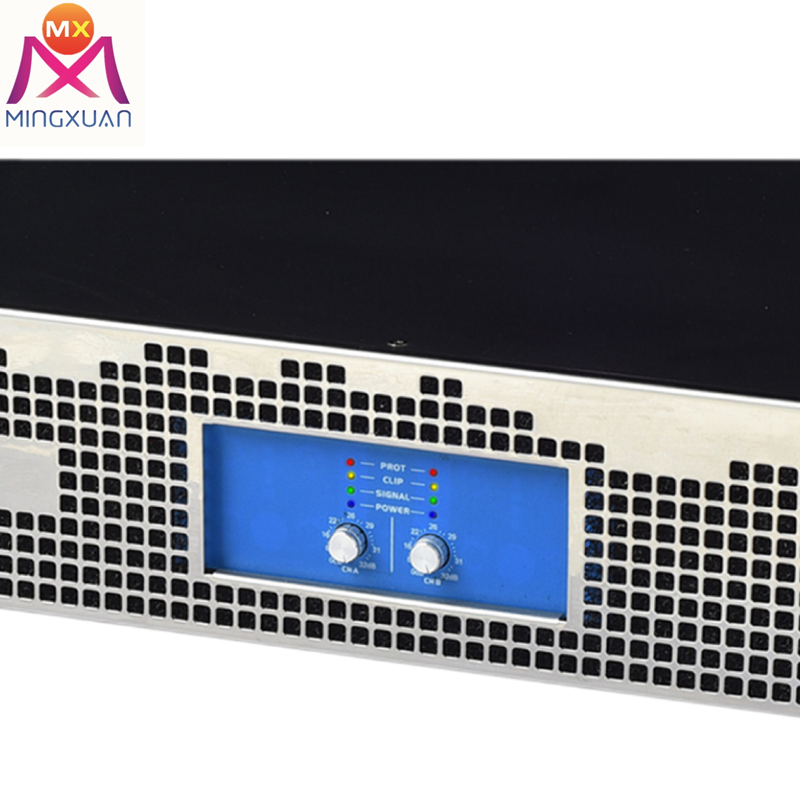 Stage DJ Speaker Power Amplifier 2 Channel Professional High Power Sound System