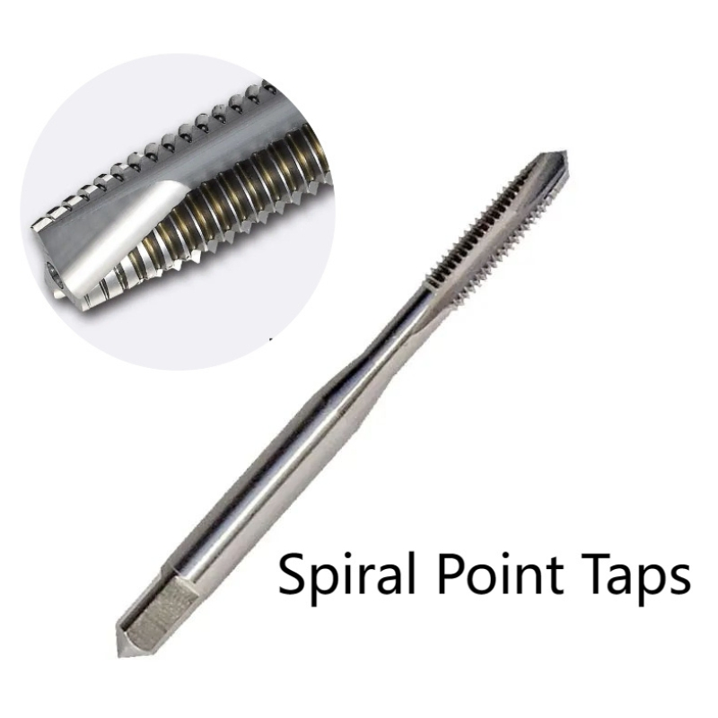 Professional ISO529 Standard Fully Ground HSS Straight Groove/Spiral/Sppt Machine Taps