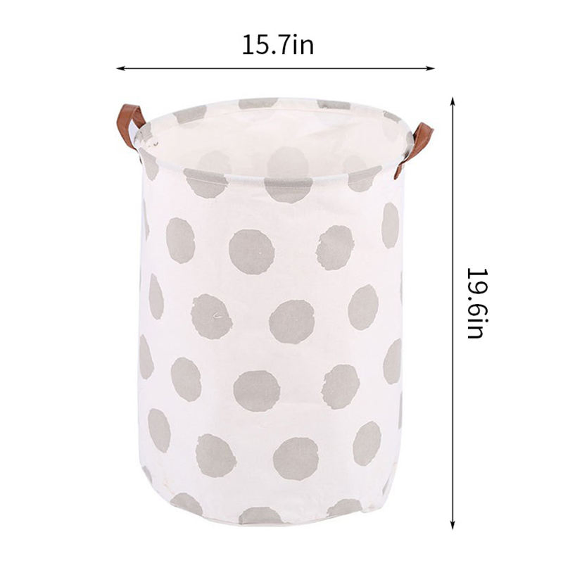 Waterproof Cotton Portable Collapsible Hamper Dirty Laundry Basket