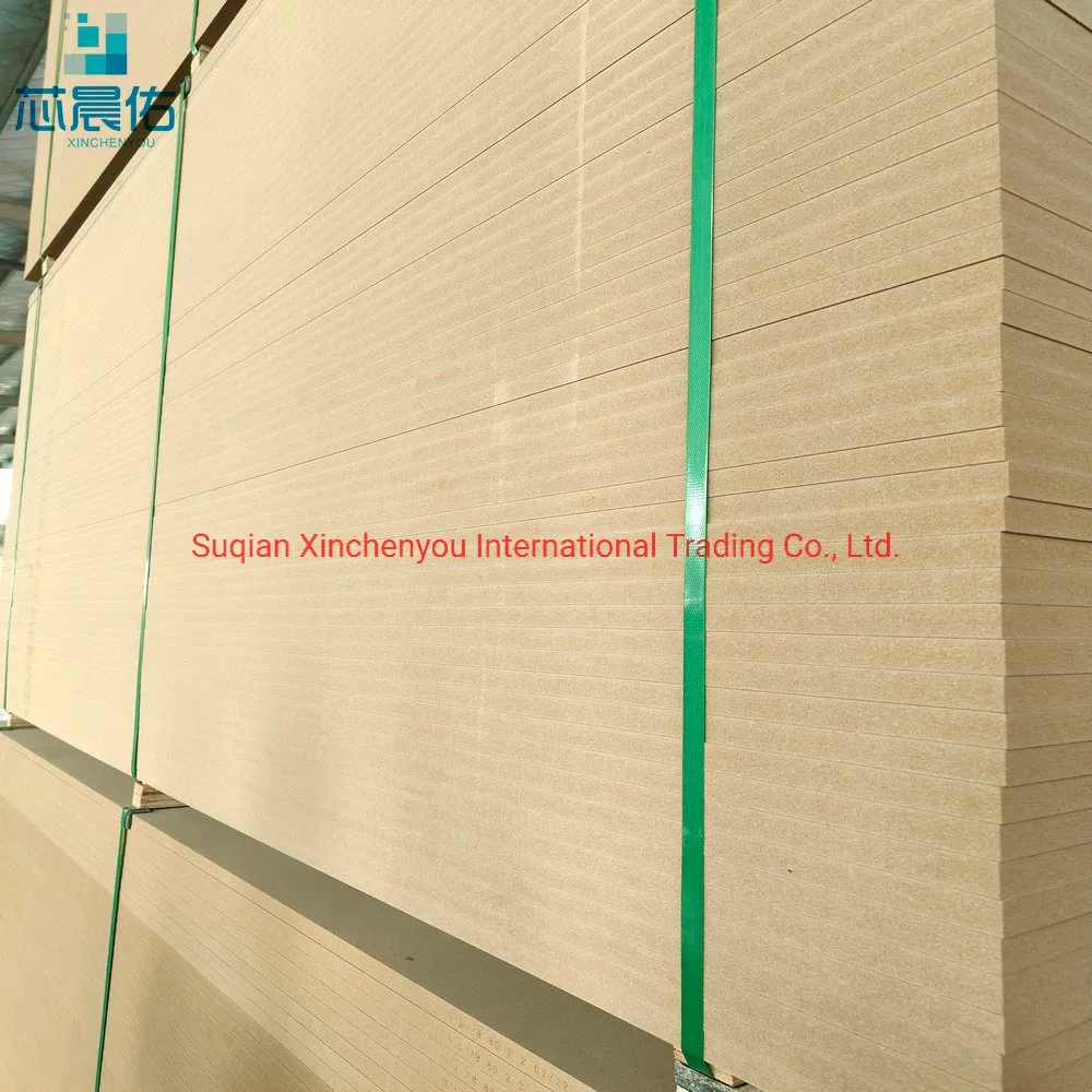 E1/E2 Best Quality 1220*2440*18mm Plain MDF Board for Decoration Furniture