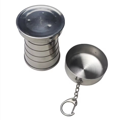 Portable Leakproof Durable Dishwasher Safe Workmanship Collapsible Foldable Cup