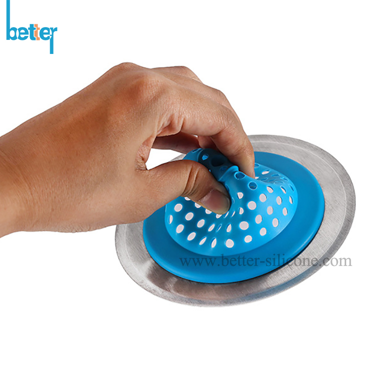 Custom Durable/Foldable Drains Sink Cullender Silicone Rubber Filter/Strainer/Colander/Filtrator for Bathroom/Kitchen