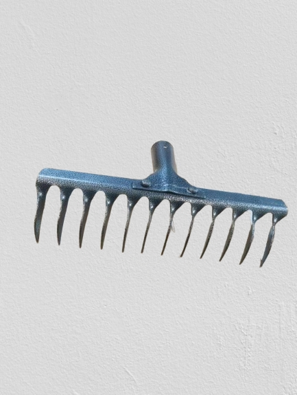 Rail Way Steel Rake Head Garden Tools