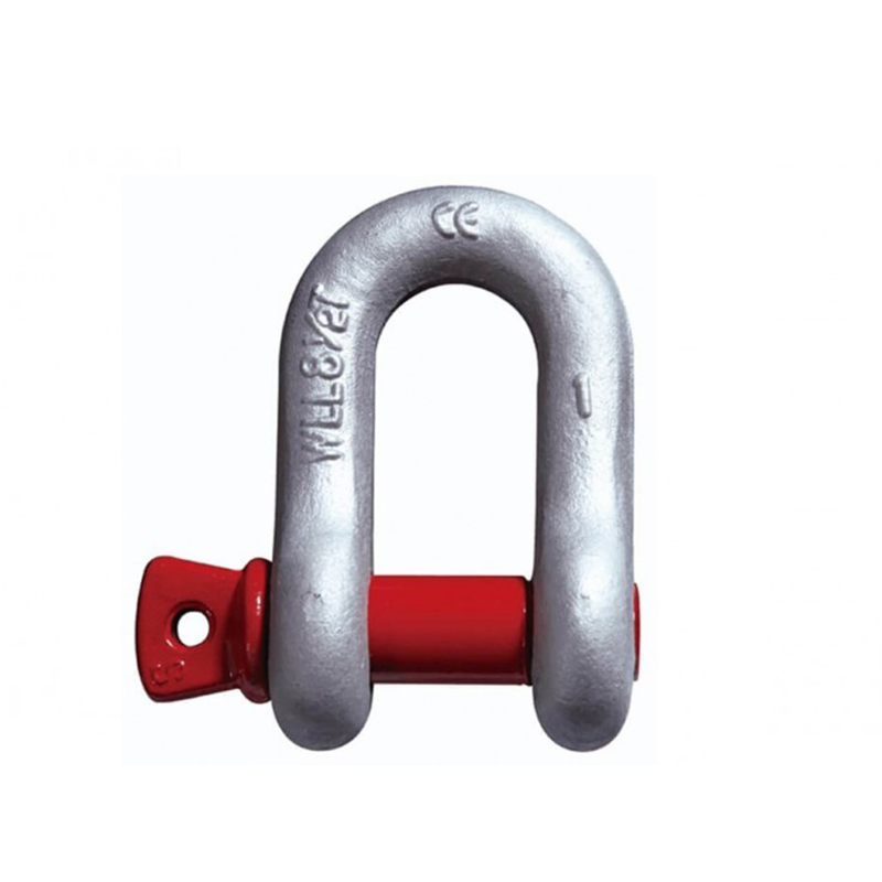 Electro-Galvanizing Us Type Drop Forged G210 Screw Pin Chain Shackle D Shackle