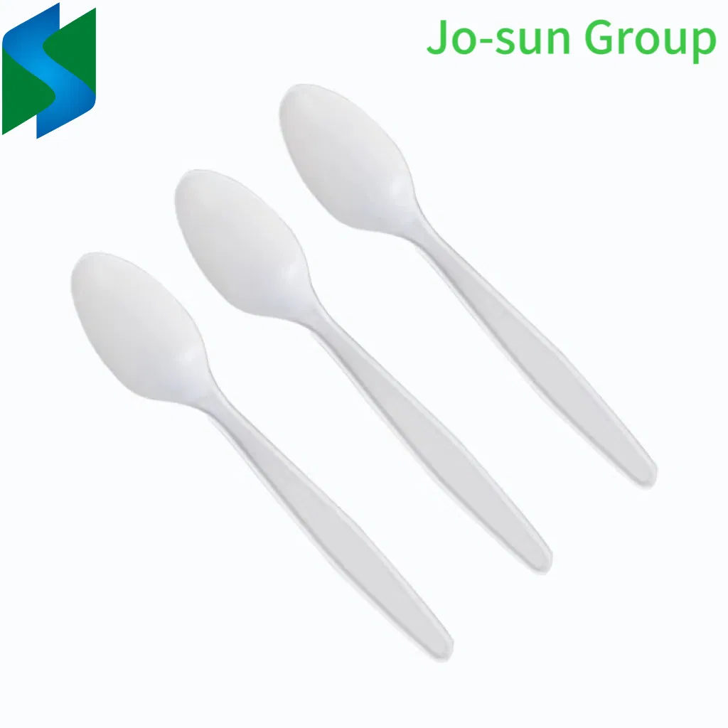 Cornstarch Tableware Disposable Spoon Biodegradable Cornstarch Eco Soup Spoon