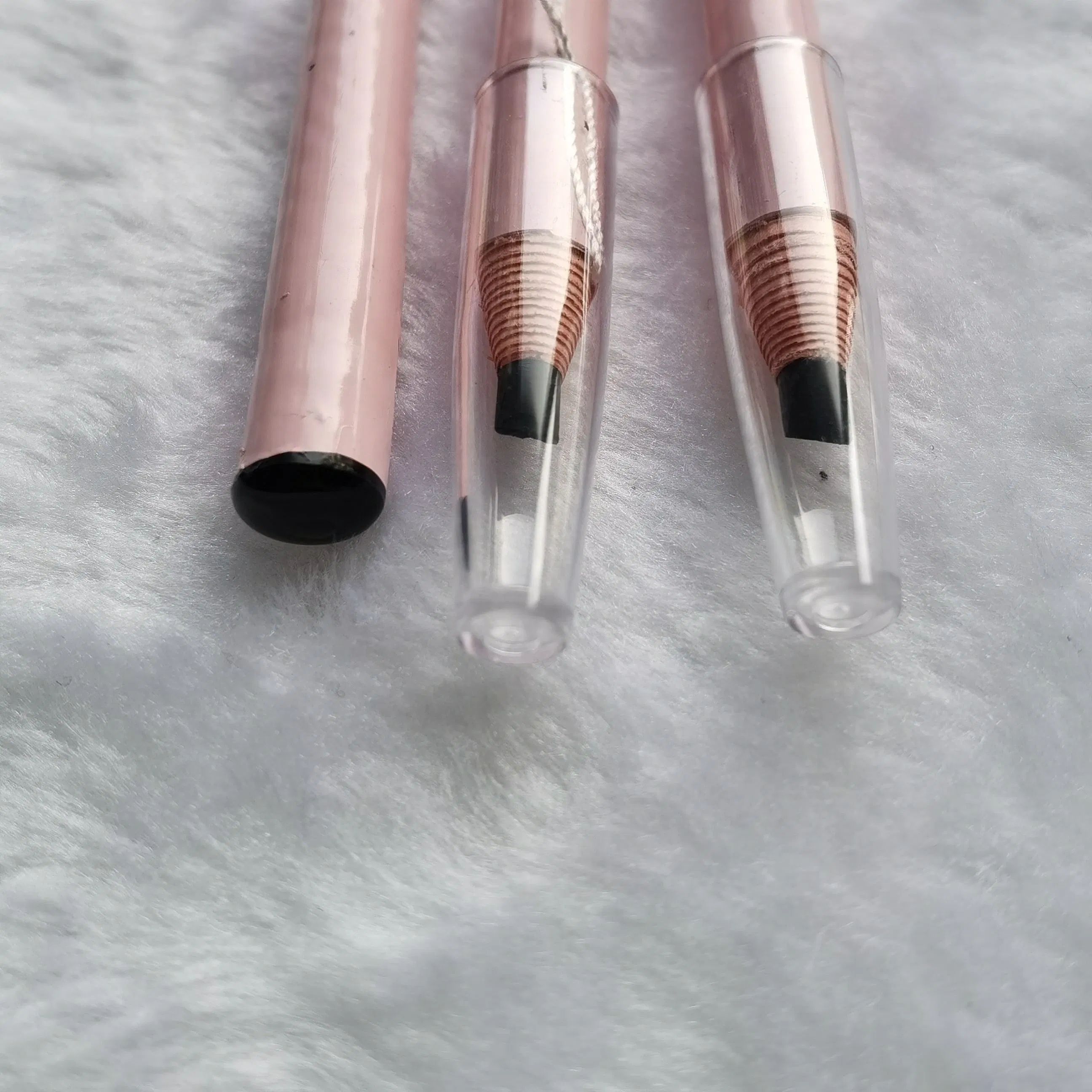 6 Colors Private Label Pink Pull Line Eyebrow Pencil Makeup Brow Pencil