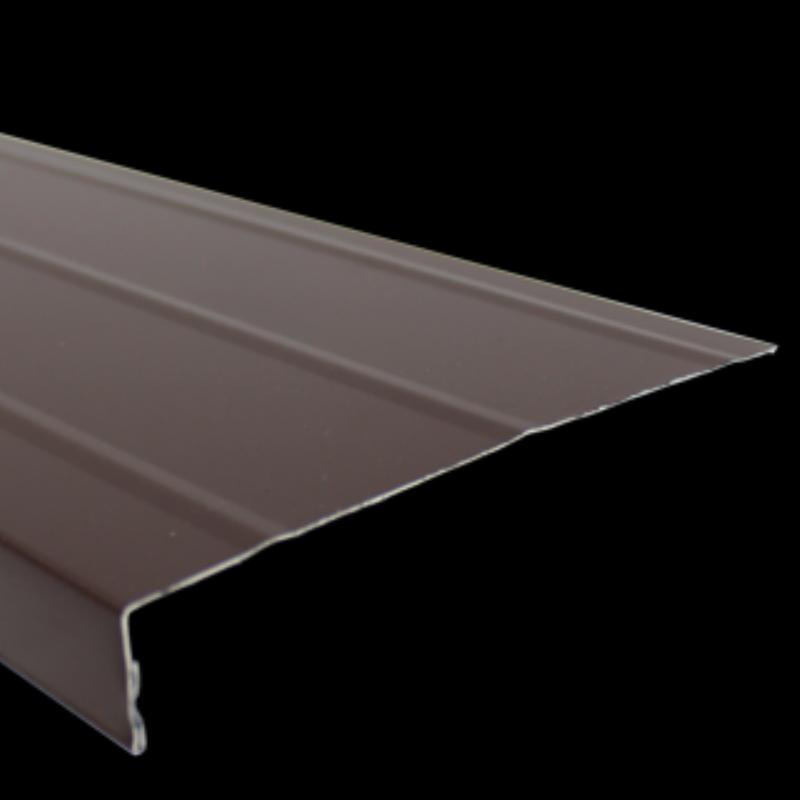White Black Brown Fascia and Soffit. 019 Aluminum
