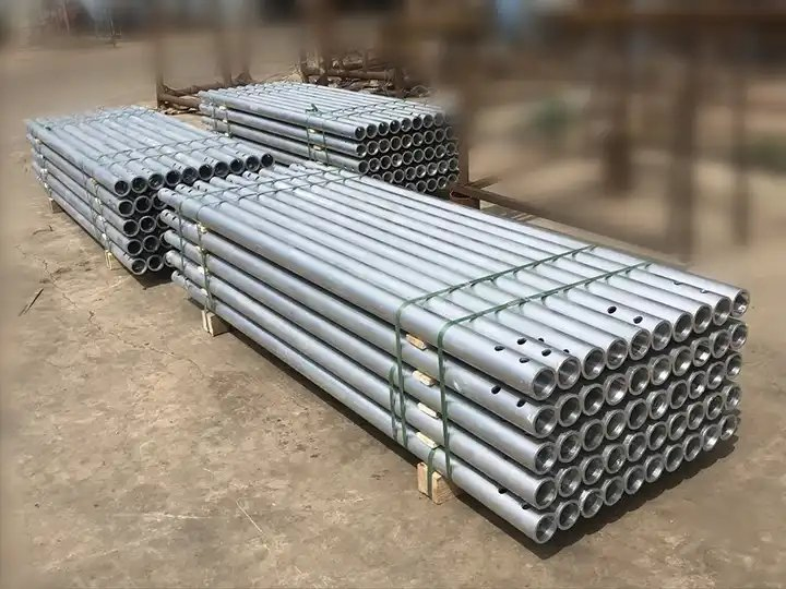 Customized HDG Double and Triple Helixes Screw Helical Pile with Extension