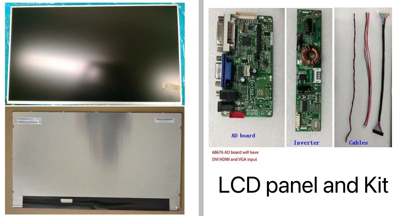 21.5" LCD Panel TFT LCD Module Lvds Interface