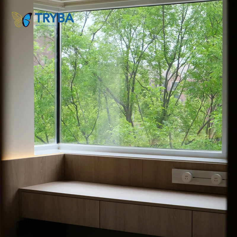 American Standard Thermal Break Aluminum Fixed Glass Windows for Sale