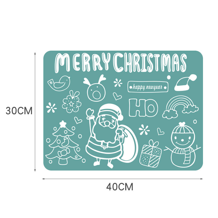 Детские новогодние коврики-салфетки для стола