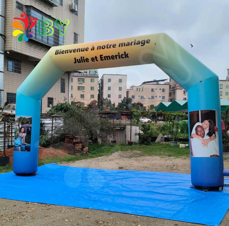 Customized Advertising Inflatable Arch Events Entrance Door Giant Inflatable Race Arch Gateway