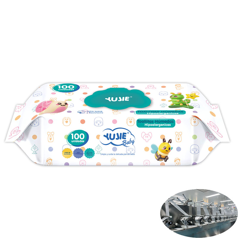 Antibacterial Baby Wet Wipes, Soft and Gentle, 15X20cm Size