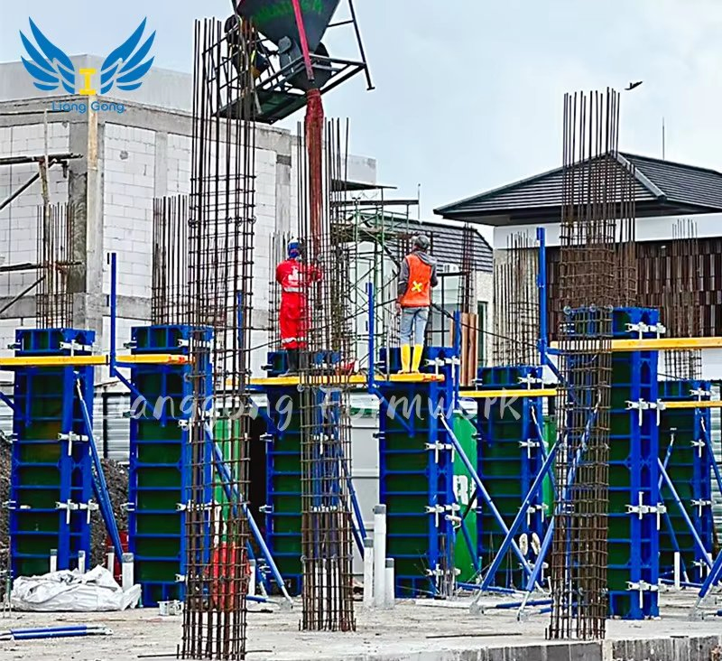 Lianggong Lighteweight Column and Wall Concrete Aluminum Frame Formwork