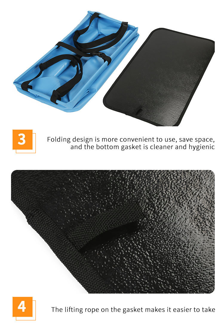 Folding Wash Basin Collapsible Water Sink Container Lightweight&Durable Folding Bucket