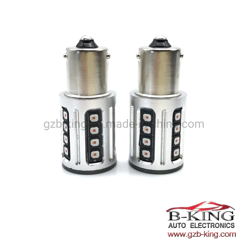 Светодиодная лампа указателя поворота BAU15s PY21W Amber