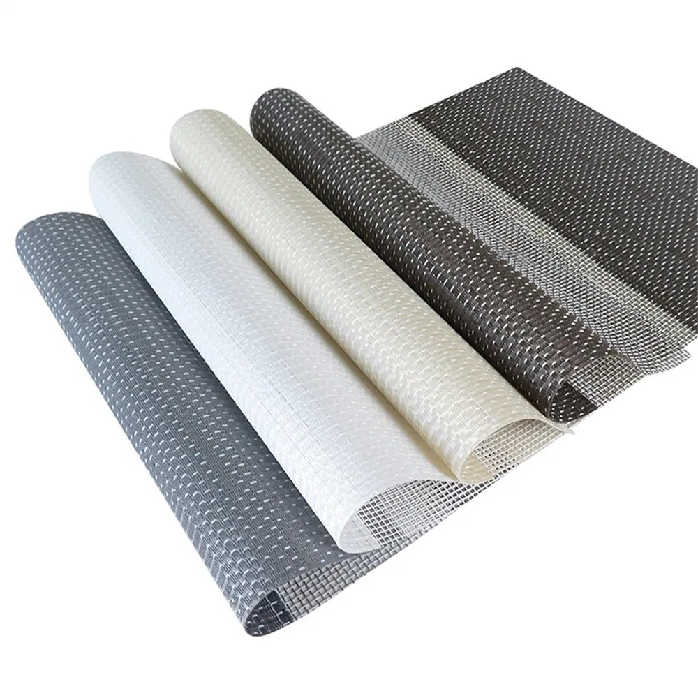 Automated Electric PVC Zebra Blinds Fabric Waterproof Dual Day/Night Blackout Roller Window Blinds Indoor Home Hotel Blinds Fabric