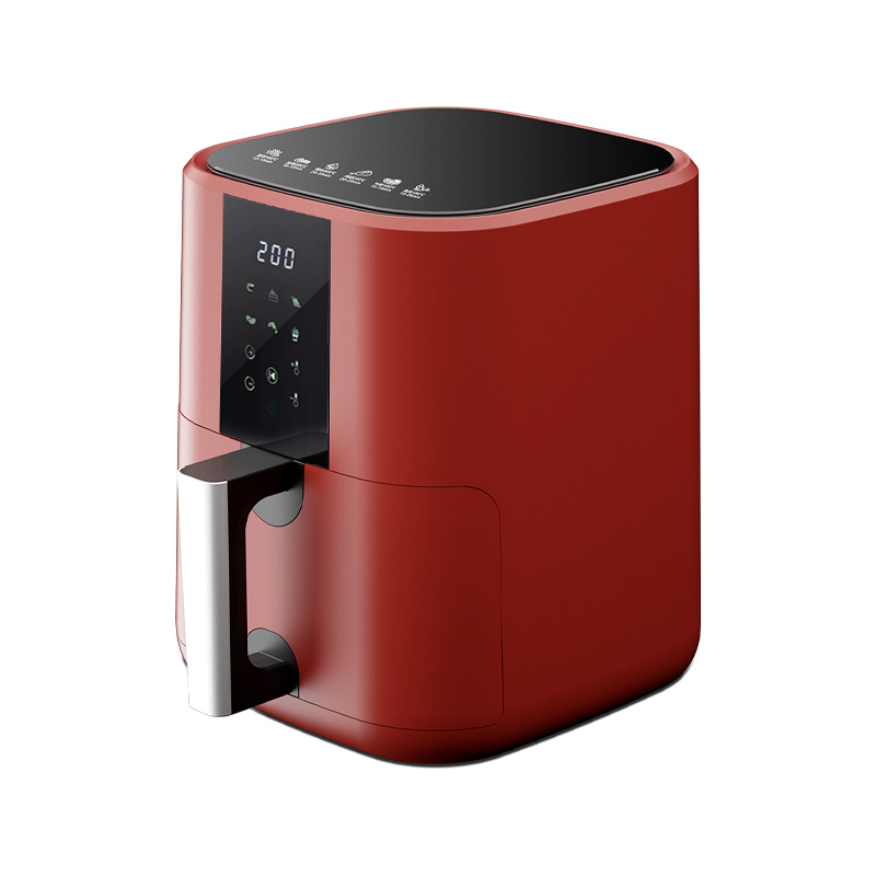 Red Airfryle Kitchen 1350W 5L Digital Electric Deep Power Air Fryer Oven