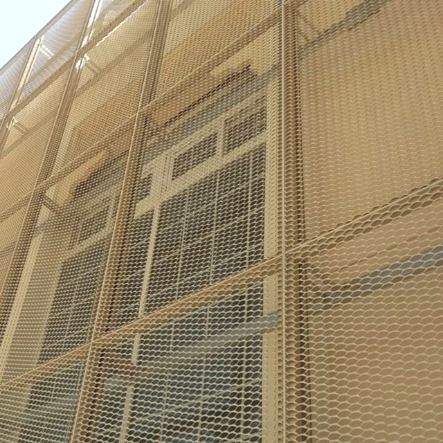 Custom Aluminum Expanded Mesh Panels for Stylish Architectural Designs
