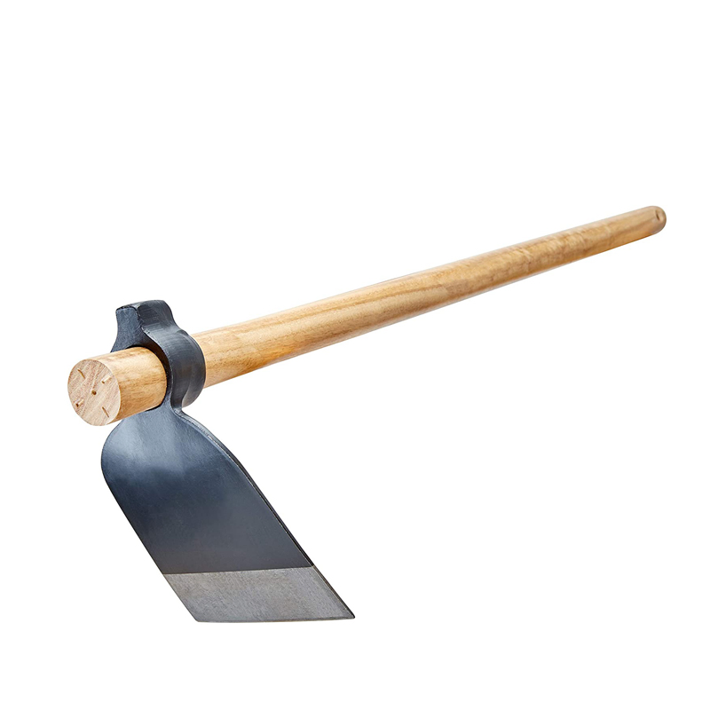 Hot Sell Multipurpose Carbon Steel Garden Digging Weeding Seeding Turning Soil Hoe