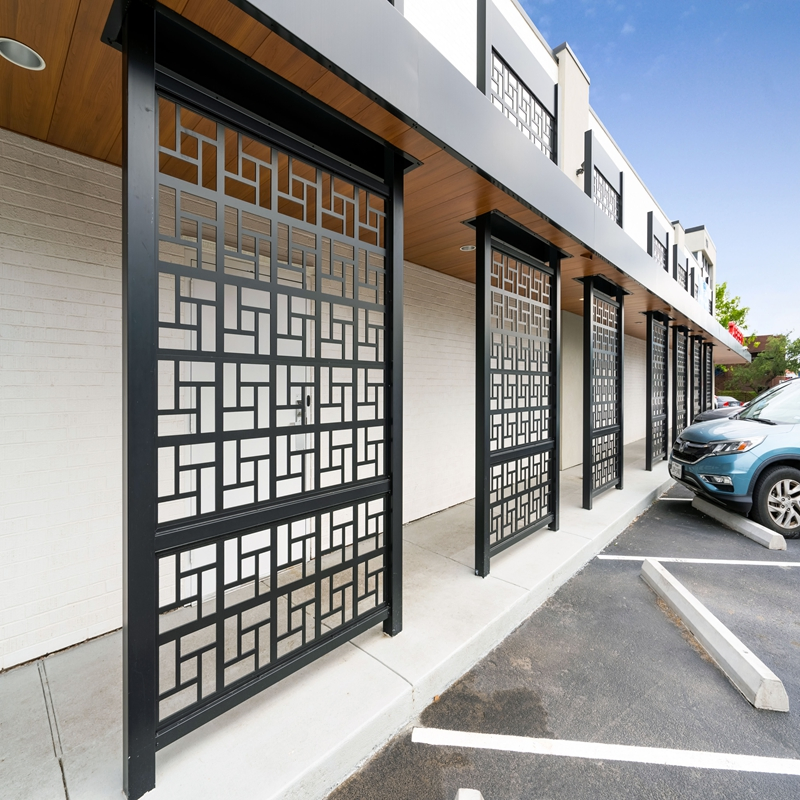 Custom Metal Decorative Screen Room Divider Partition Stainless Steel Partition for Living