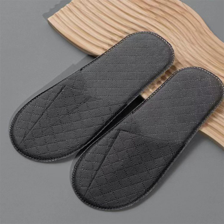 2024 New Disposable Skidproof Slippers Comfortable Non-Woven Fabrics Slippers for Airline