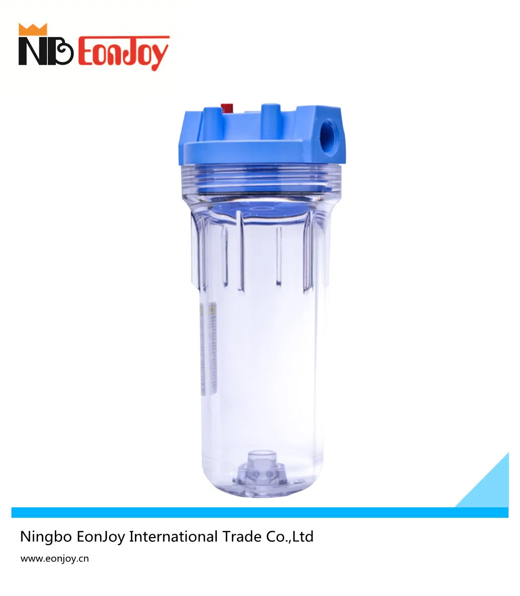 High-Quality 10-Inch Transparent Water Filter Housing for Clean Drinking