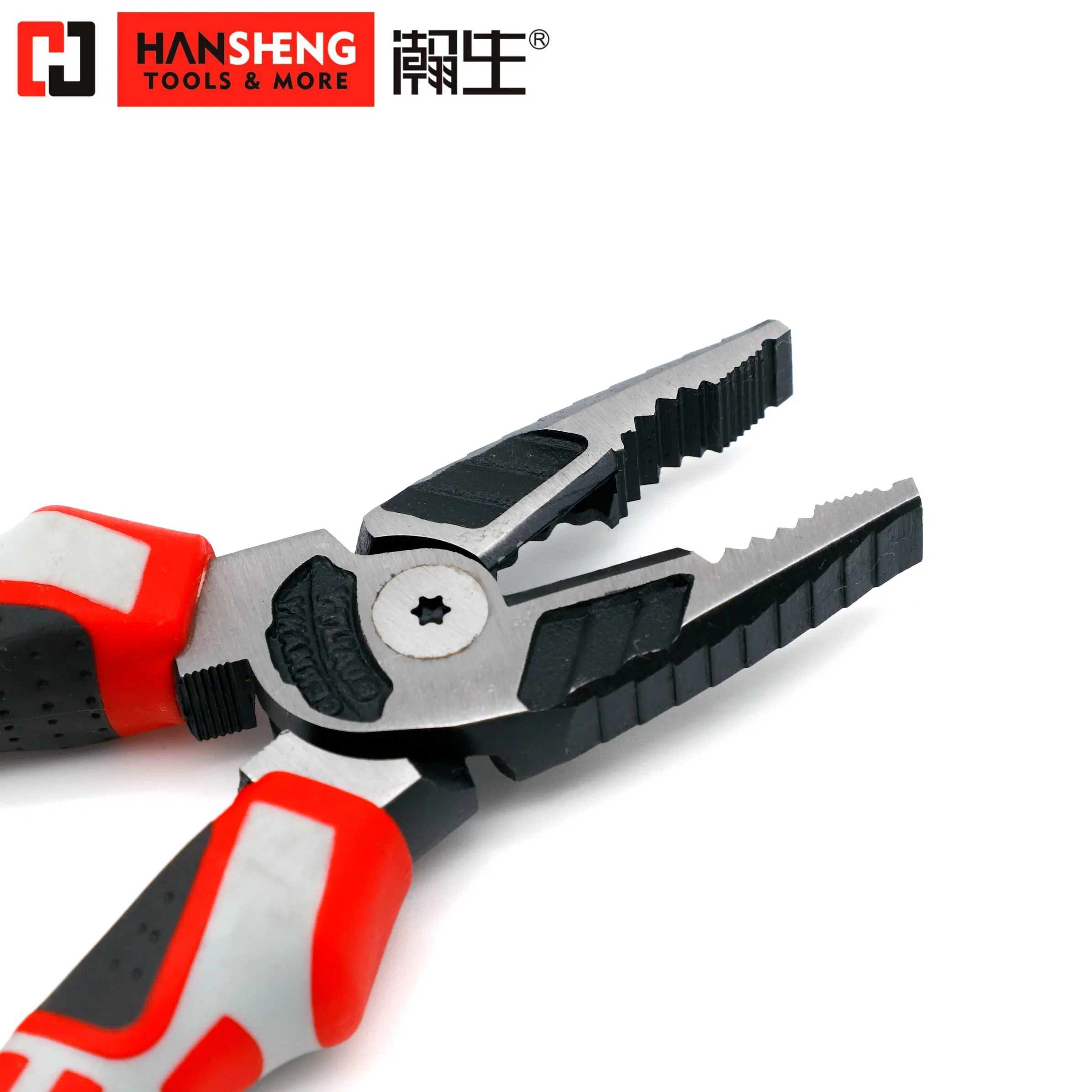 6"7"8" Vise Grip Pliers, High Quality Nickel Plated TPR Handled, Combination Pliers Hand Pliers, Induction Pliers for a Route Finder, Insulated Cutting Tools