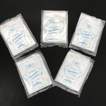 Disposable Plastic PE Flat Salon Apron