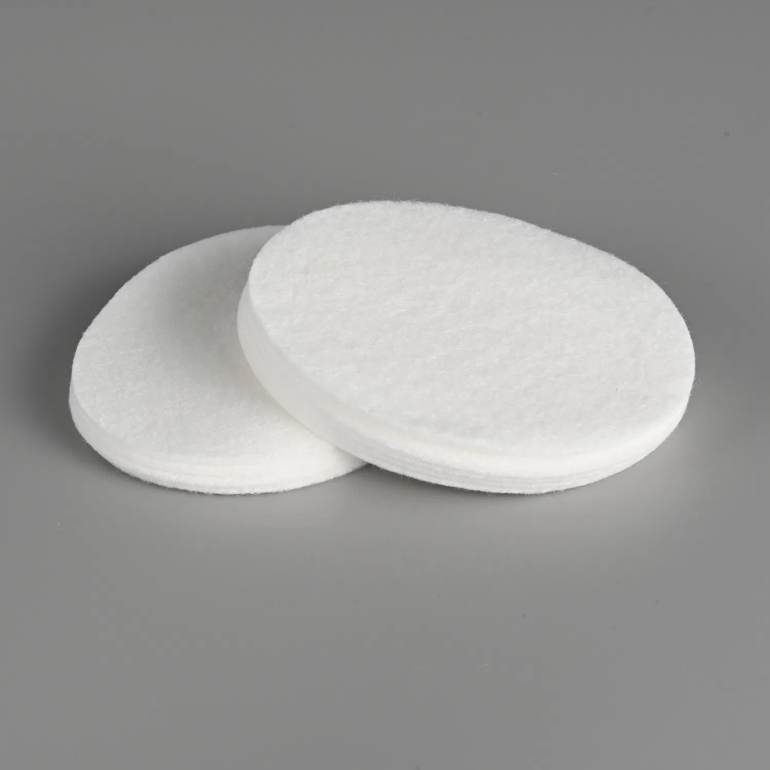 50PCS Oval Style with Embossing Pressing Edge Cotton Pads