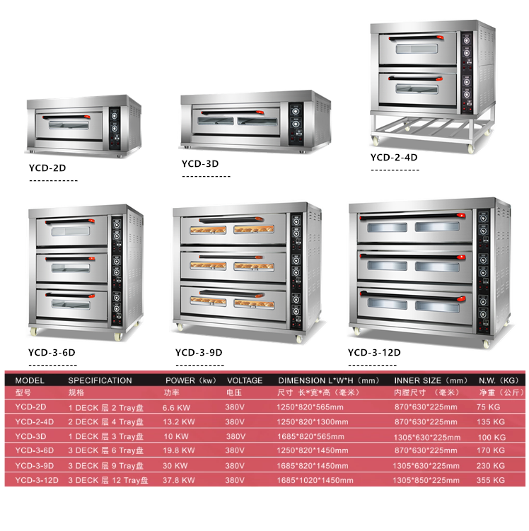 Bakery Home Cooking Appliances Horno 1 Single Deck Electric Ovens, Commercial Pizza Oven Machine Electric Bread Small Baking Oven