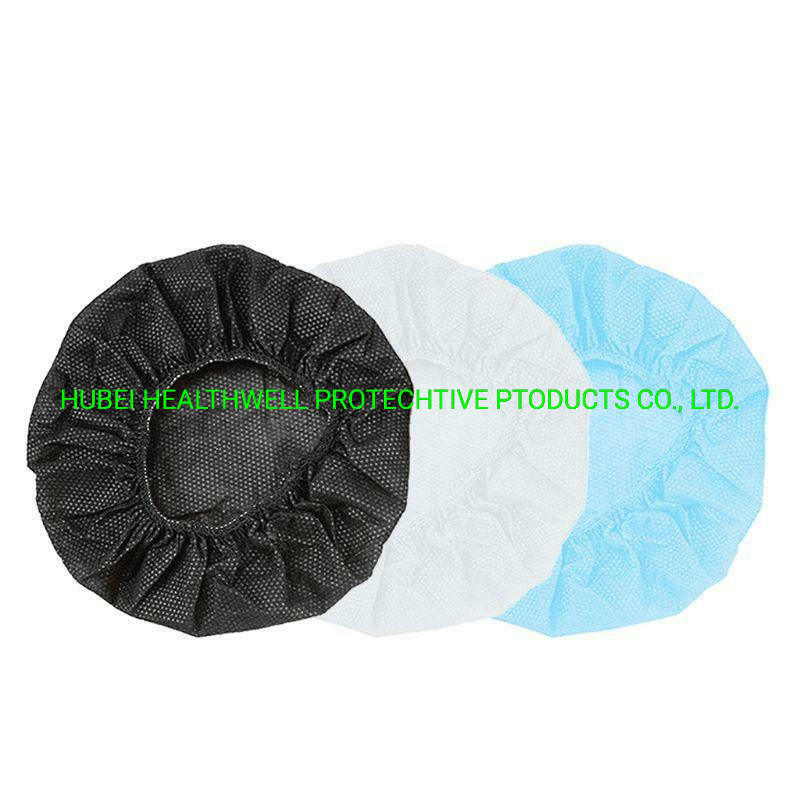 Non Woven Disposable Hygienic Sanitary Black Customized Earmuff Cover