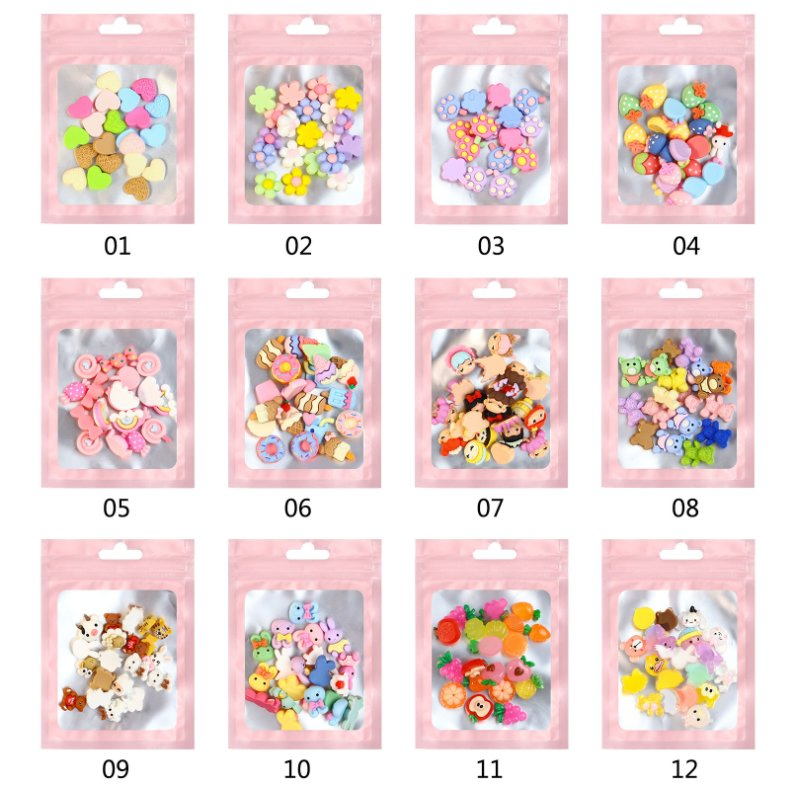 Lovely Horse DIY Art Plastic Decoration Nail Decoration for Nail Art