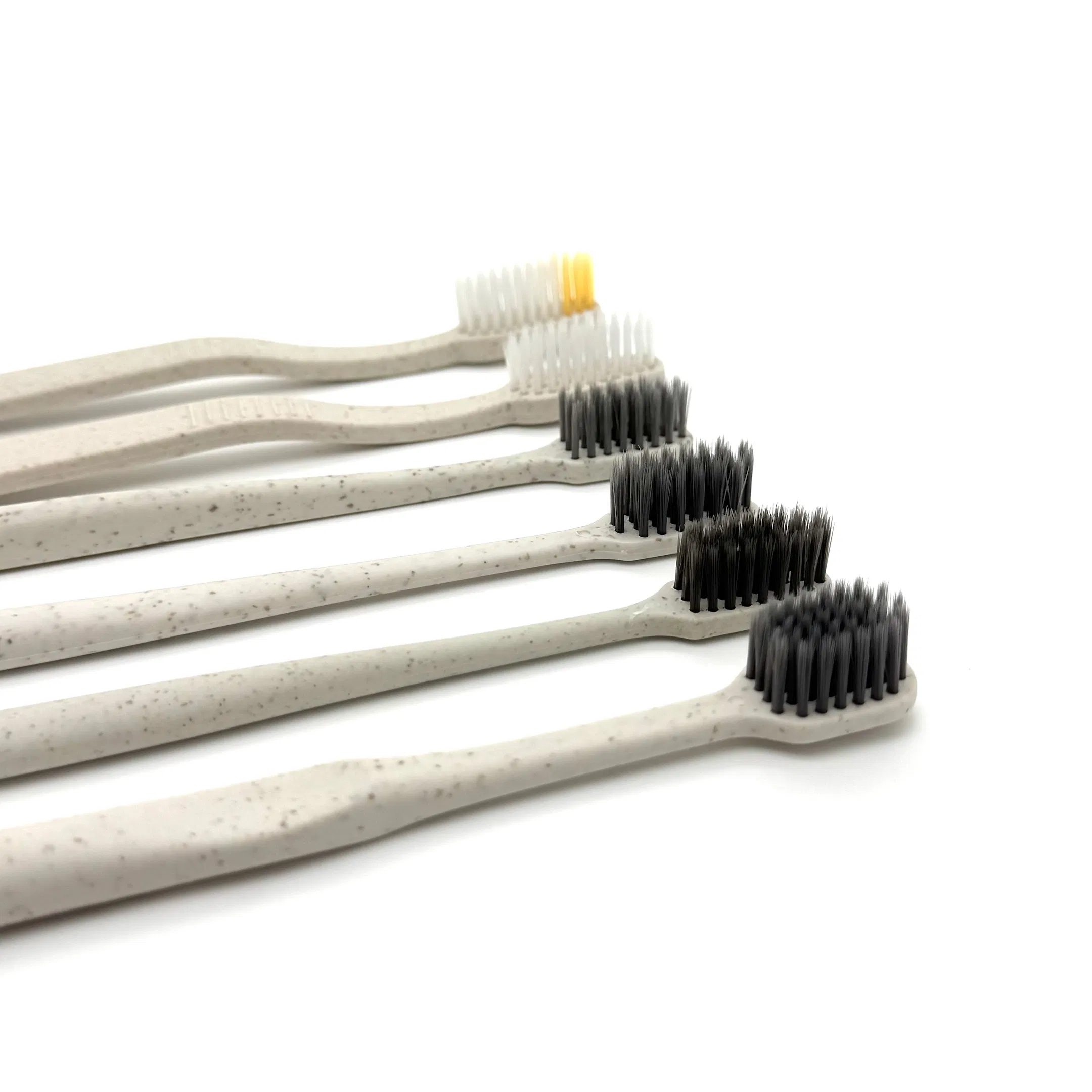 Biodegradable Wheat Straw Toothbrushes for Sustainable Hotel Use 05