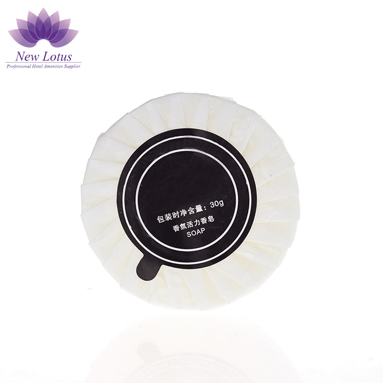 Manufacturer Hotel Soap with Kraft Paper Customized Logo Disposable Mini Soap