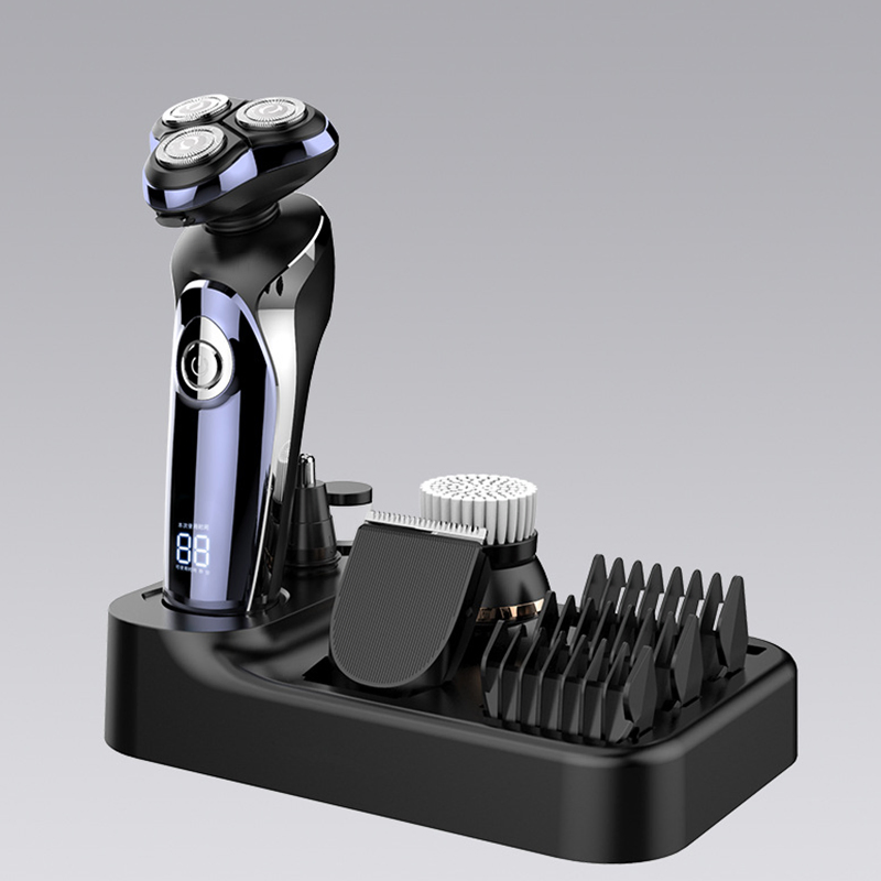 Full-Body Washable 4-in-1 Grooming Set Men's Electric Nose Hair Trimmer and Multi-Functional Shaver