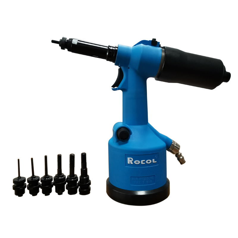 20000n Force Power Lower Noise Hydro-Phneumatic Hand Nut Riveter