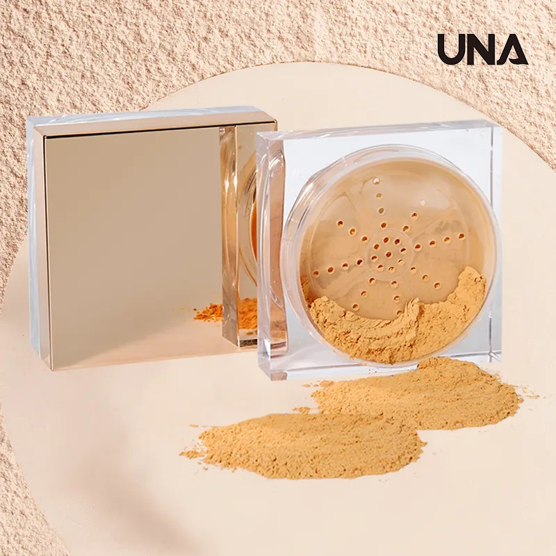 Custom Your Own Logo High Quality Luxury Translucent Face Makeup Loose Setting Powder