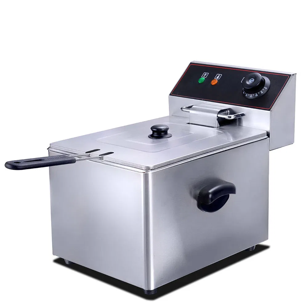 Electric Deep Fryer Machine 1-Tank 1-Basket Good Quality Fry for Restaurant