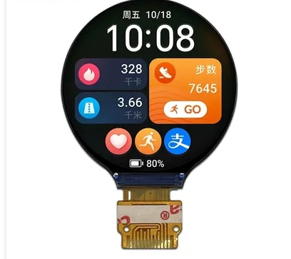 Круглый TFT LCD дисплей 2.1 дюйма, 480x480, сенсорный