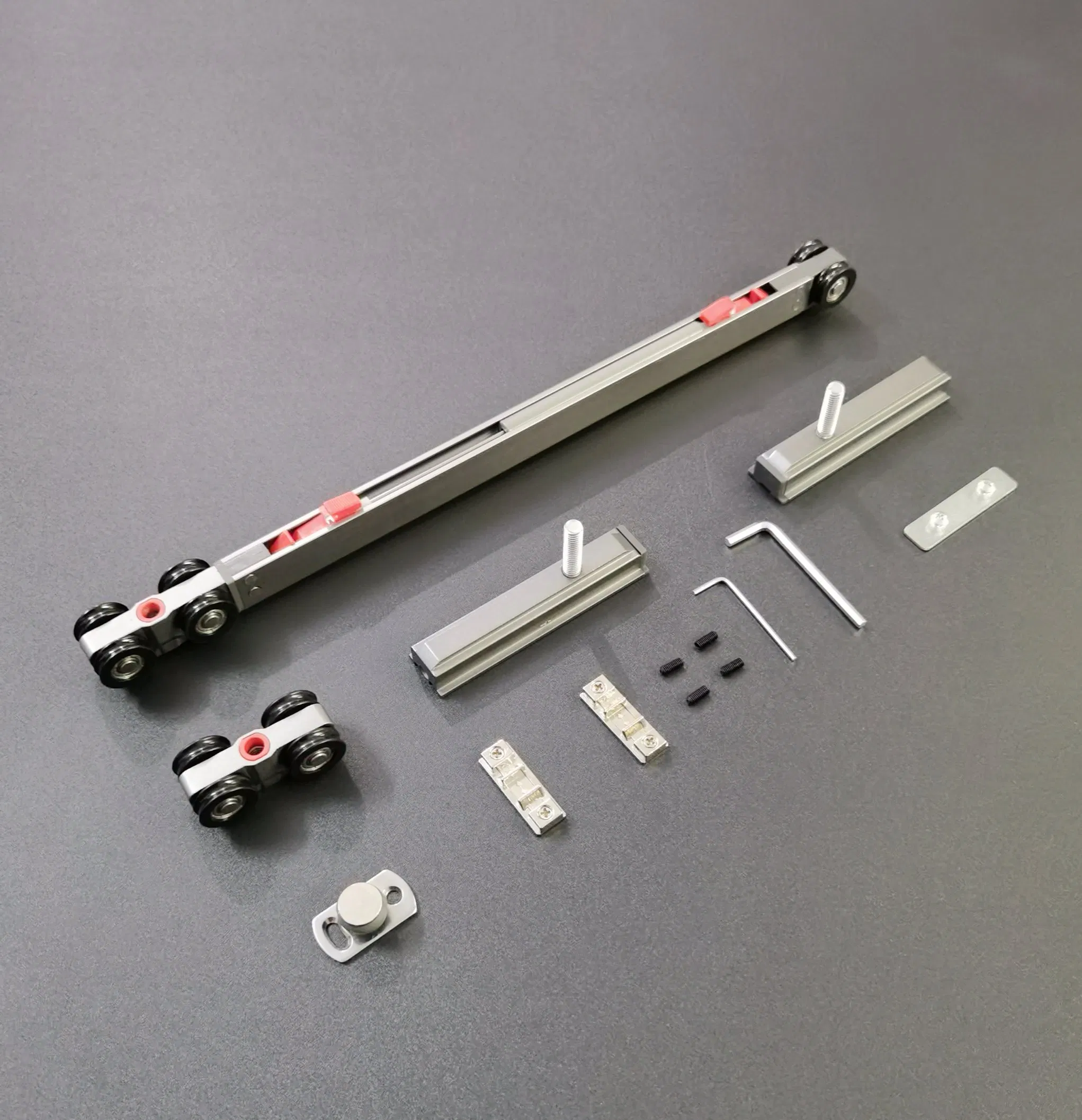 Soft Closing Roller Hanging Sliding Door Wheel with Damper